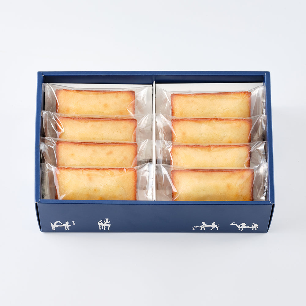 クリームチーズのフィナンシェ8個 ギフトボックス入り
