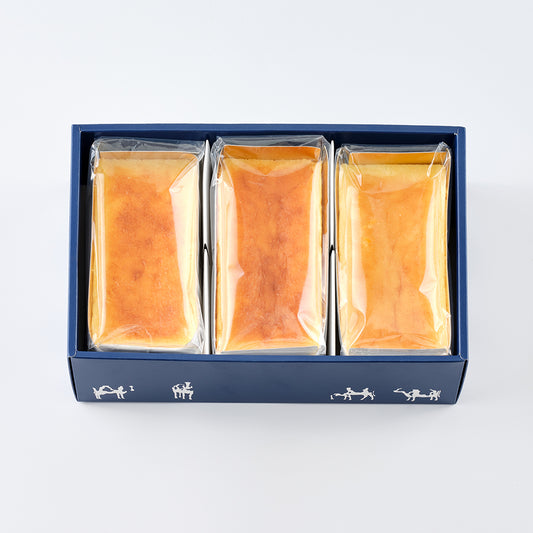 淡海ベイクドクリームチーズ3個　ギフトボックス入り